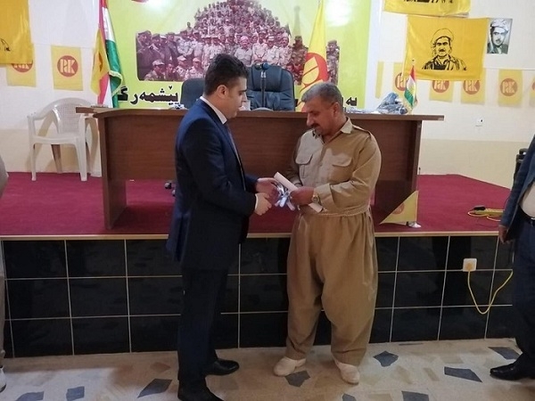 	 بەسام عه‌لی: لە سنووری هەڵەبجە كلیلی 25 خانوومان ڕاده‌ستی خانه‌واده‌ی شه‌هیدان كرد